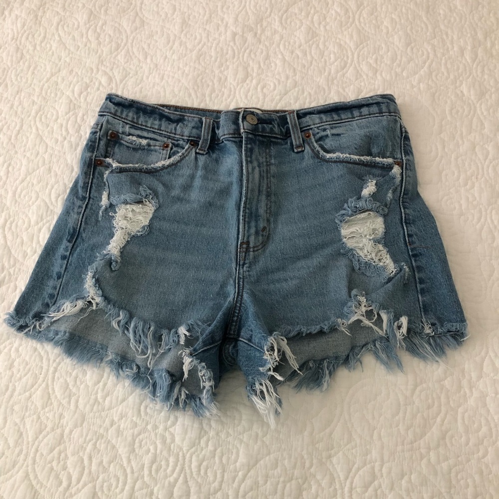 Abercrombie&fitch High Rise Mom Shorts Size 31/12